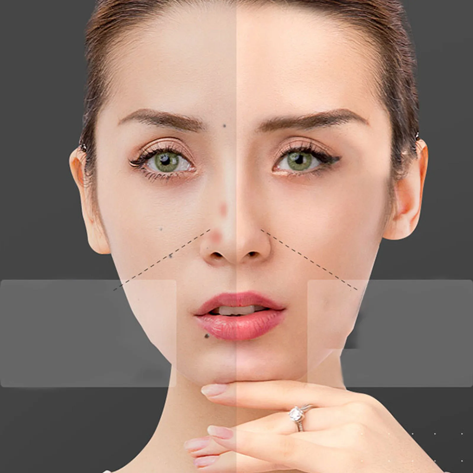 

Массажер для лица с длинной ручкой: инструмент для ухода за кожей, сужения пор и уменьшения морщин, роликовый массажер для лица