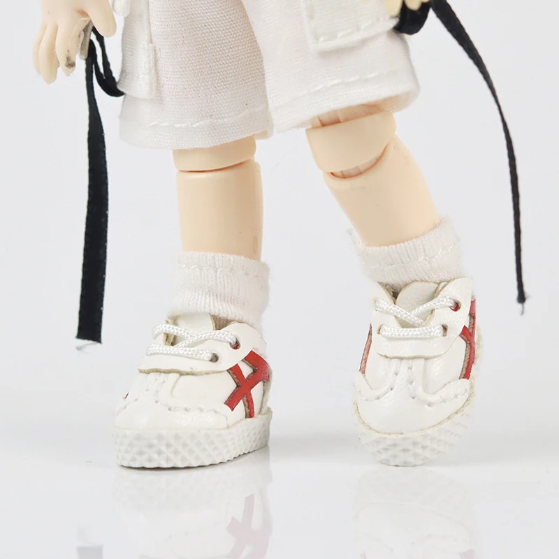 Ob11 دمية أحذية رياضية خارجية موضة دمية أحذية تزلج مع رباط الحذاء لـ P9 P10 Penny، Ob11، Obitsu 11، Holala، Gcs Doll #2