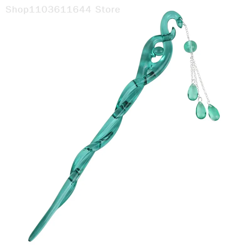 Green Snake Hairpin Elegant Women's Hairpins, Retro Hanfu Cheongsam Headdress