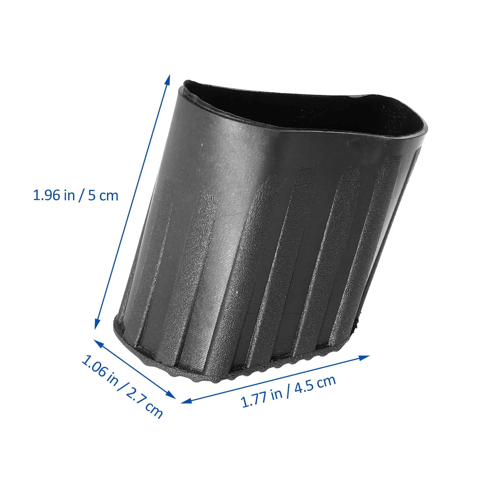 

4pcs Non-Slip Foot Pads Skid-Proof Rubber Covers For Stepladders Telescopic Ladders Floor Protector Easy Install Durable Ladder