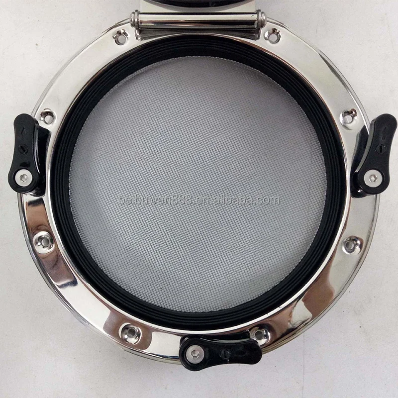 เรือยอชท์แบบวงกลม Marine RV 316L สแตนเลสเรือ Porthole Skylight หน้าต่างด้านข้าง Portlight Hatch