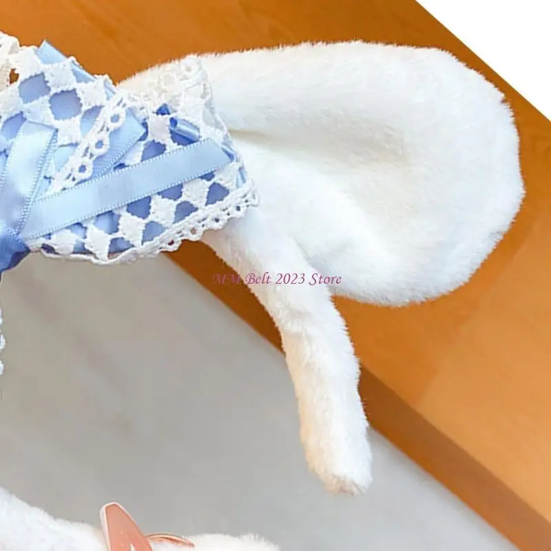 49me Trendy Lace Bows Tóc Phụ kiện xơ cho vẻ ngoài giản dị hoặc tiệc tùng