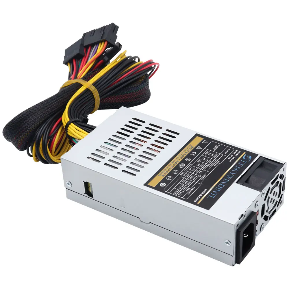 T.F.SKYWINDINTL ITX 350W Mini-ITX/Flex ATX 1U PSU for POS AIO System Desktop Gaming Server Small Form Factor Flex ITX Computer