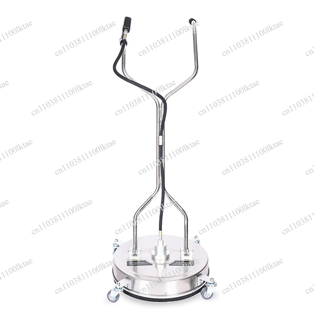 High Pressure Stainless Steel Surface Cleaner, Quick-Connect Flat Floor Washer for Driveways, Patios & Factory - 4000 PSI
