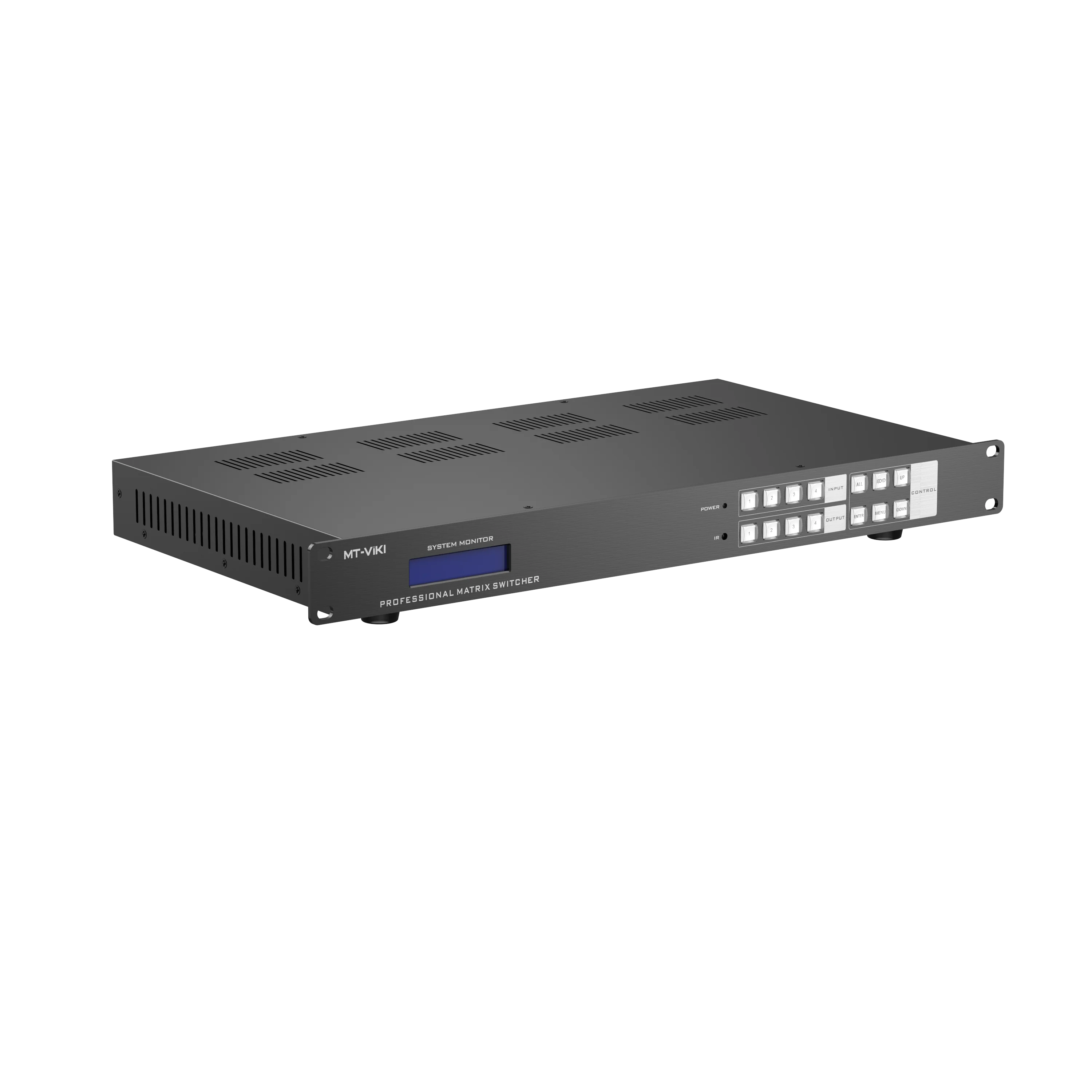 8K 60HZ HDMI Matrix Switcher 4x4 4 In 4 Out W/ 3.5mm Audio, Support Web/APP/IR/RS232