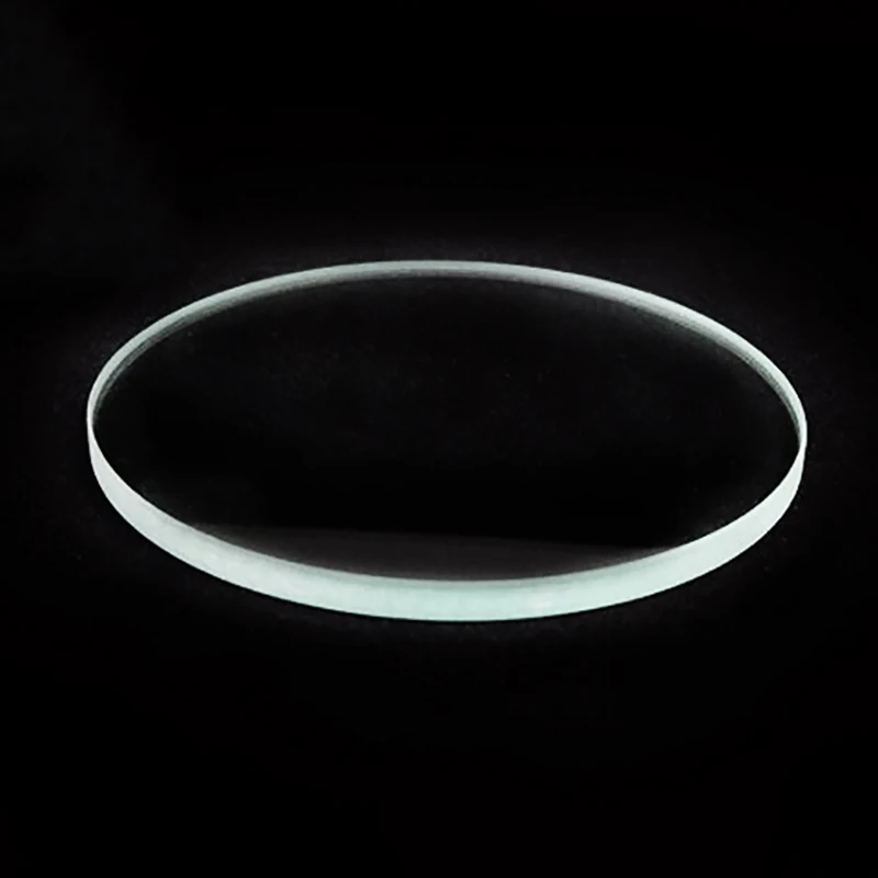 Diameter 95 mm Translucent Board Frosted Glass Working Stage Round Specimen Plate Thickness 4 mm for Stereo Microscope