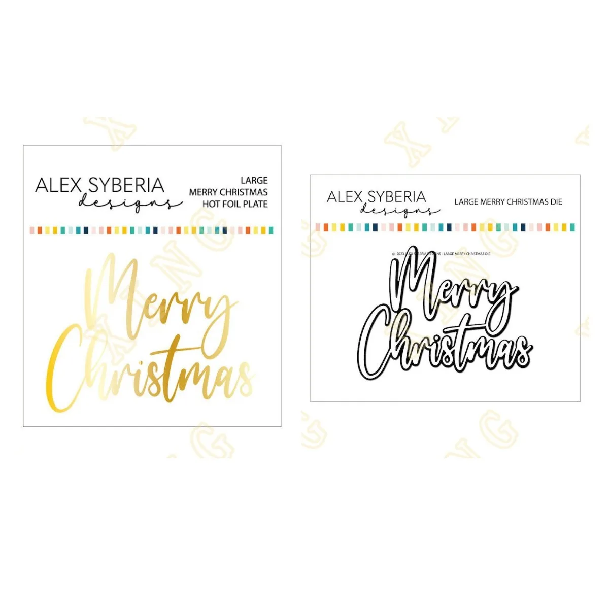 

Merry Christma Words Metal Cutting Die Hot Foil DIY Scrapbook Paper Diary Decoration Card Handmade Embossing New Product 2023