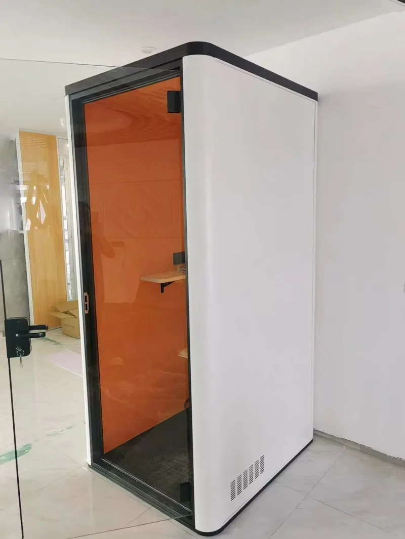 Movable Soundproof Pods Office Phone Booths Privacy Booths Modern Office Silent Booth Office Pod Privacy Pod Silent Cabin