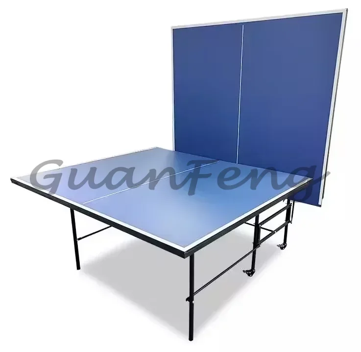 Foldable Professional Ping Pong Table, Indoor Training Table Tennis Table, Portable Competition‑Ready Table Tennis Equipment