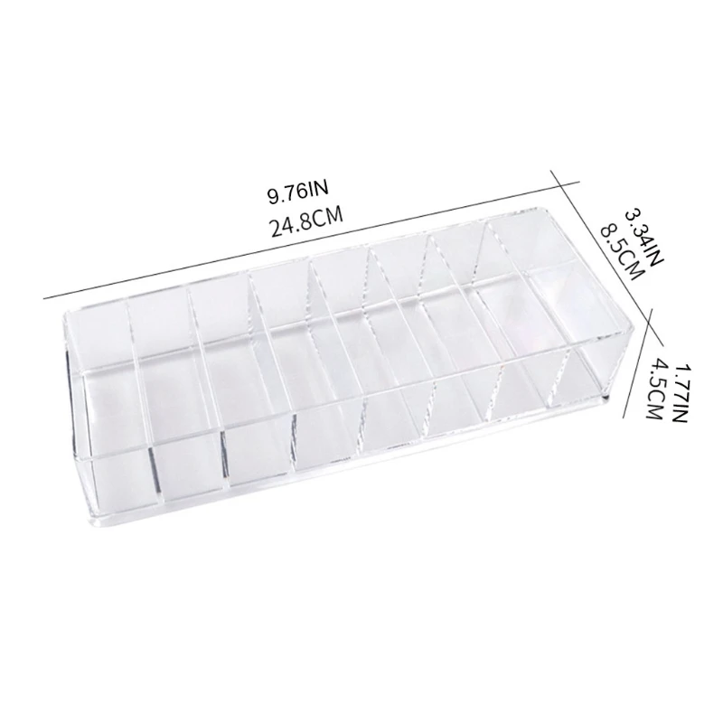 가이드 빗 주최자 헤어 클리퍼 블레이드 보관 상자 헤어 도구 주최자 8 행 드롭 배송