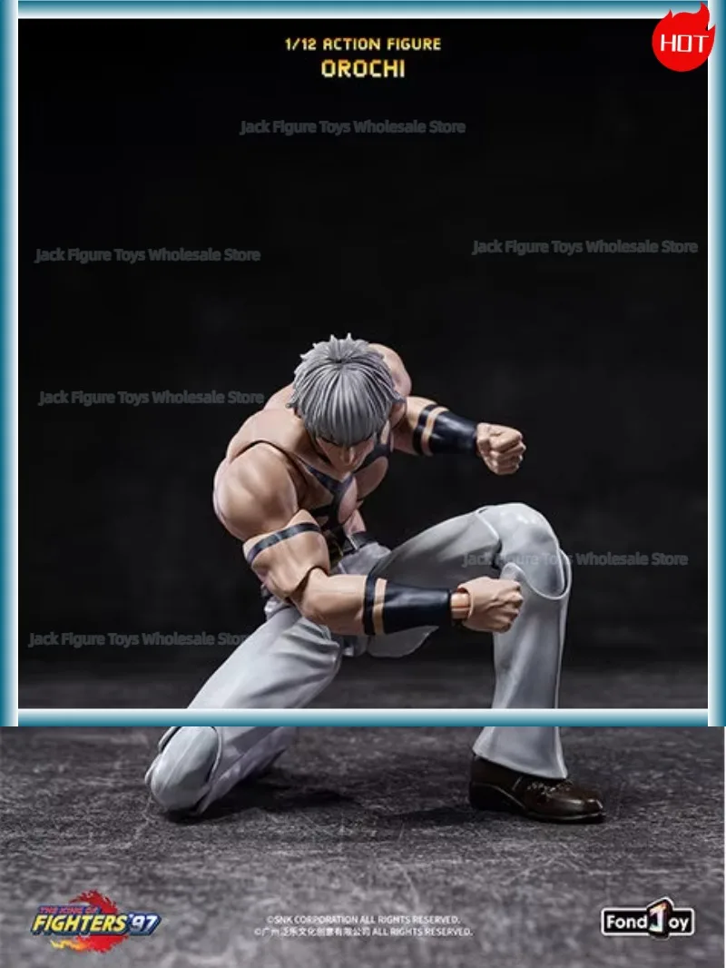 Pre Fondjoy Orochi Action Figure The King Of Fighters 97 Figurine SNK Model Statue High Articulation Collection Toys Gifts