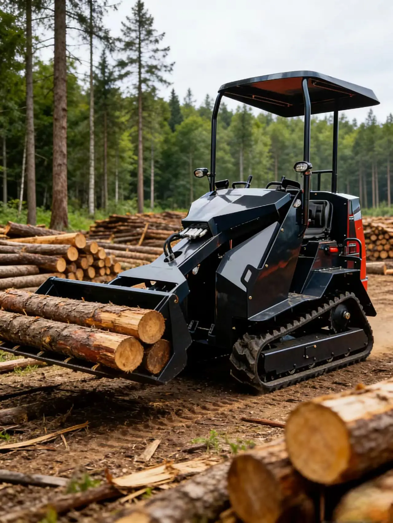 

Индивидуальный Тяжелый Мини-Погрузчик с Высокой Грузоподъемностью и Низким Расходом Топлива, Строительная Техника для Глобального Экспорта