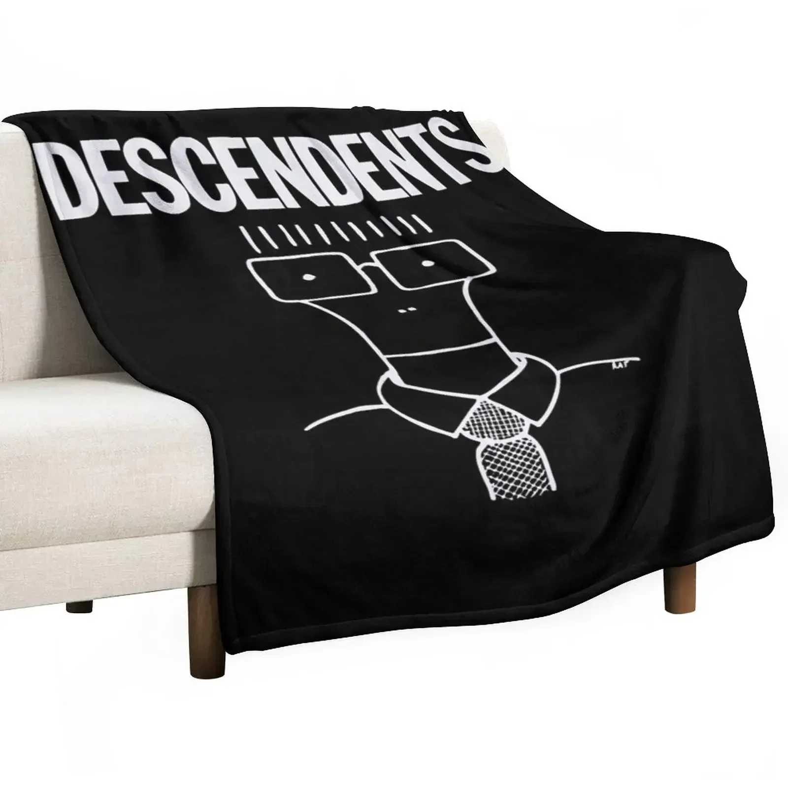 yangselama-Descendants-band-mnyenangkanFitted Scoop Throw Blanket for sofa Furry Large christmas decoration Blankets