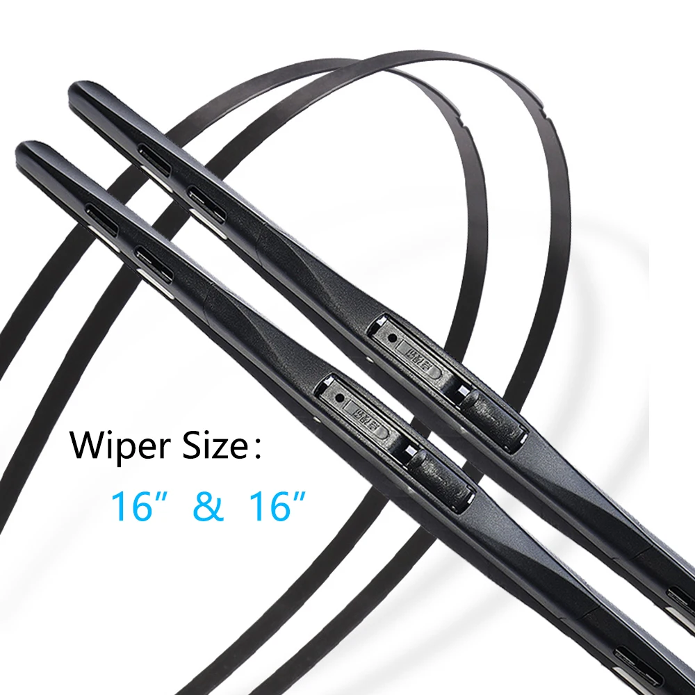 For Suzuki Hustler MR31S MR41S 2014~2019 Frameless Front Wiper Blades Window Windshield Windscraeen Brushes Cleaning U J Hook