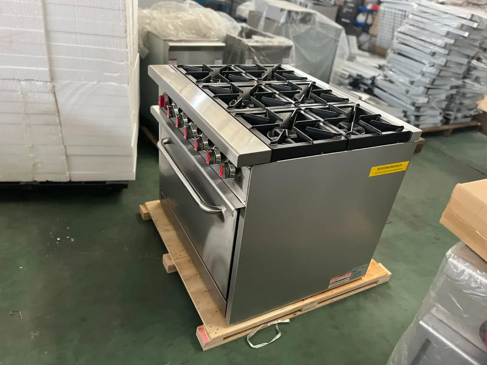 ETL Certificate Commercial Cooking Equipment 48" Gas Countertop Griddle with Thermostatic Controls Hot sales