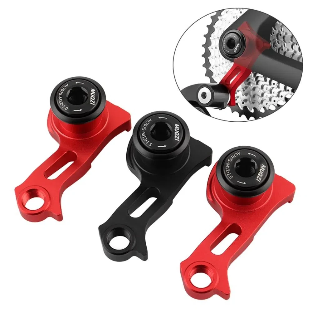 Peças de bicicleta M12-1.0 udh cabide traseiro mtb universal udh gancho traseiro unify liga alumínio através do eixo gancho traseiro quadro da bicicleta