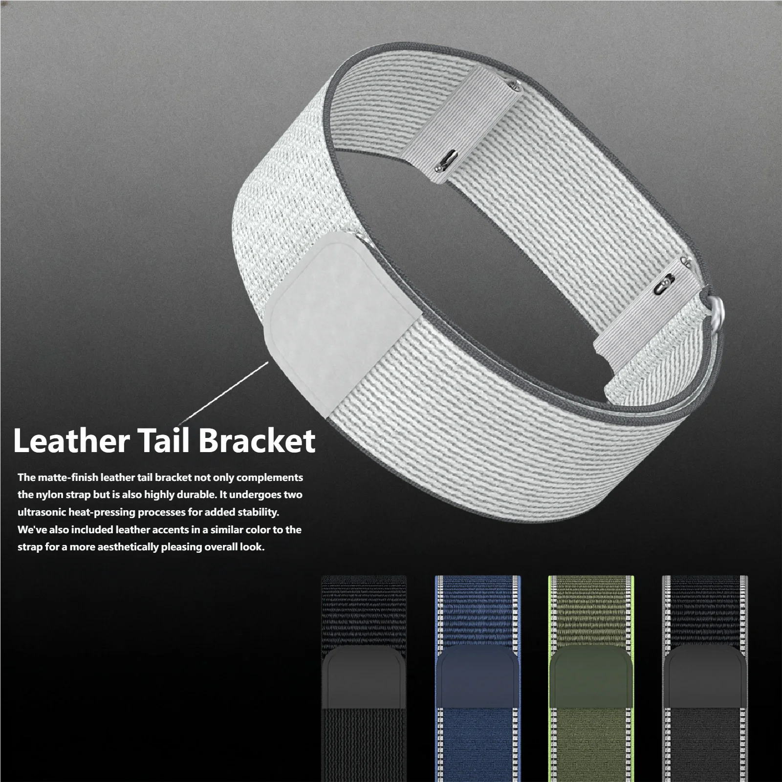 Amazfit Helio Strap Reserveband – 22 Mm Nylon Bicepsband, Verstelbaar 170-320 Mm, Voor Sport & Fitness – Ook Compatibel Met Andere 22 Mm Smartwatches
