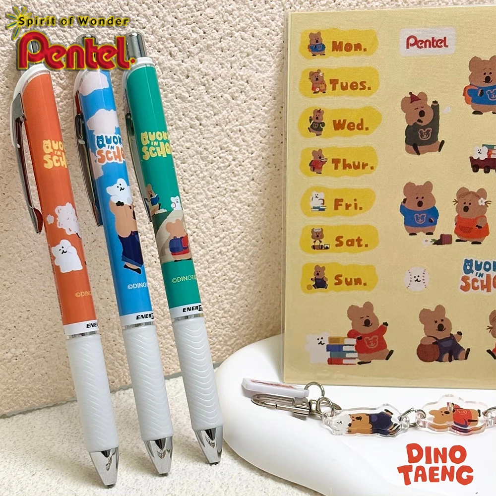 6PCS/Set Pulpen Gel Pentel BLN - Gel Ink Pen Set ulasan dan harga
