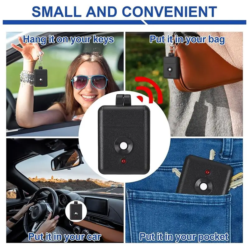 【ALMOST GONE!  】1PCS 1 Channel Keychain Garage Door Remote Compatible With Linear DNT00026, Delta-3 310 Mhz