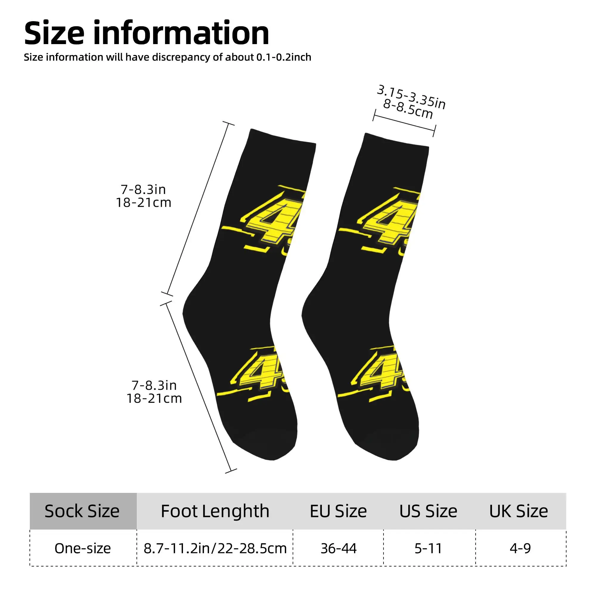 Custom Motor-Gp Racer Mens ถุงเท้าลูกเรือ Unisex ตลก 3D การพิมพ์รถจักรยานยนต์ชุดถุงเท้า