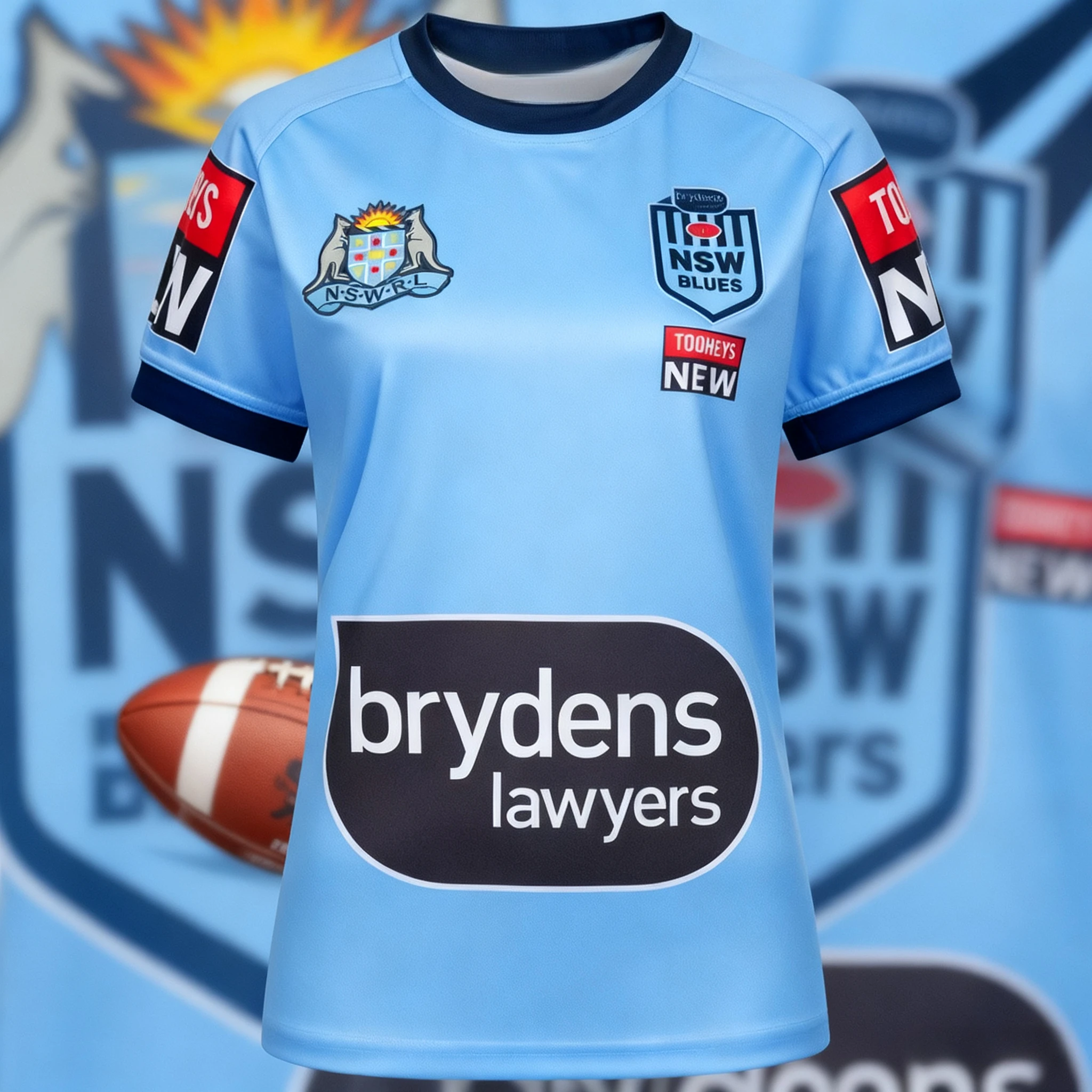 2026 Summer Men's New NSW Blues Football Training Jersey for Both Men and Women, A Sport Quick-drying T-shirt Top