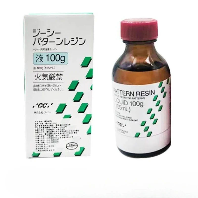 FuJI GC Dental Acrylic Pattern Model Resin Set Self Curing Soft Lining Temporary Denture Material Tissue Adjustment Powder