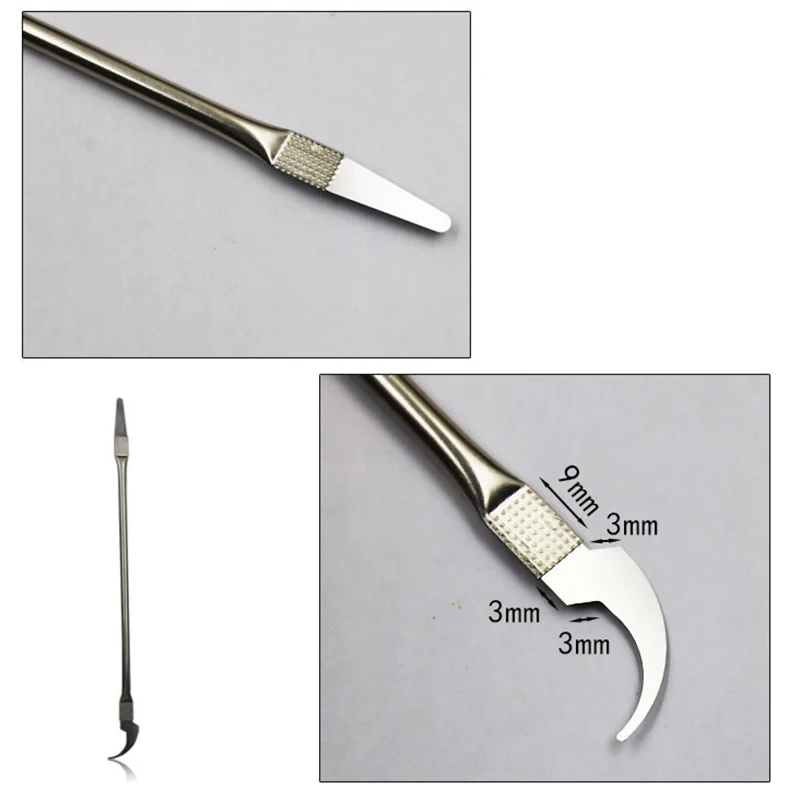 B18B 8In 1 IC Chip di Riparazione Strumenti Sottili Set CPU Metal Remover Burin Per Rimuovere Per Il Telefono Mobile Computer CPU NAND IC Chip di Riparazione