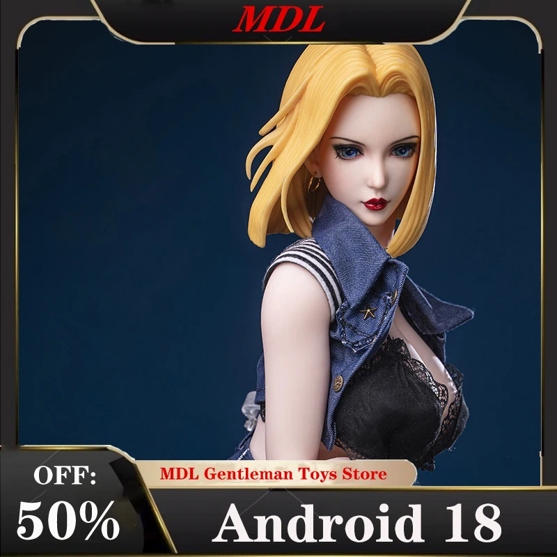 

MDL японская аниме-кукла BJD, Android 18, голова из смолы, силиконовый корпус, регулируемый экшн, сплав, скелет, мультяшная кукла, человеческая форма