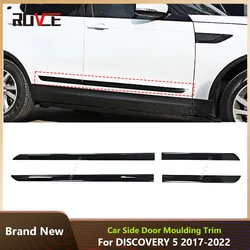 ROVCE Car Side Door Moulding Trims Decoration For Land Rover DISCOVERY 5 2017-2022 L462 Body Stripe Sticker Car-styling