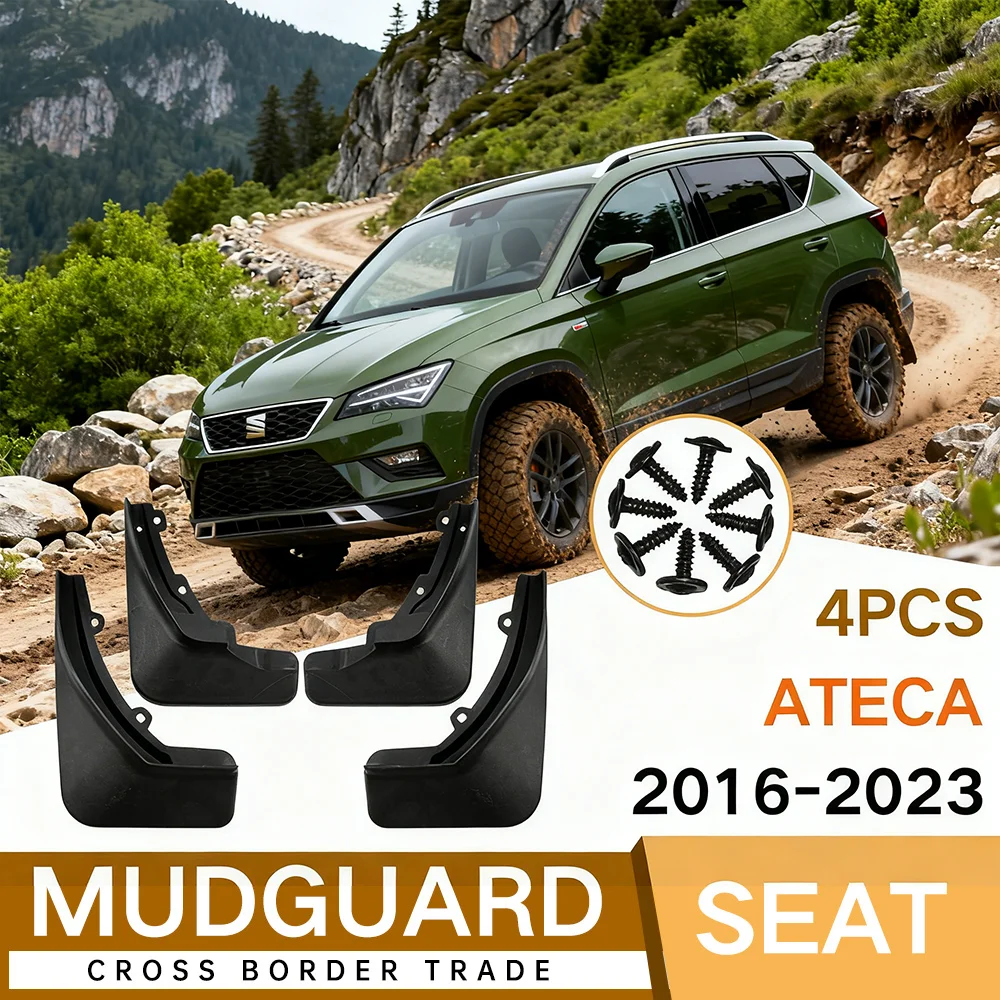 

or Ateca 2016-2023 Car Wheel Arch Flares Tire Mudguard Extension Modification Accessories ford fusion mini cooper r56 e46 bmw