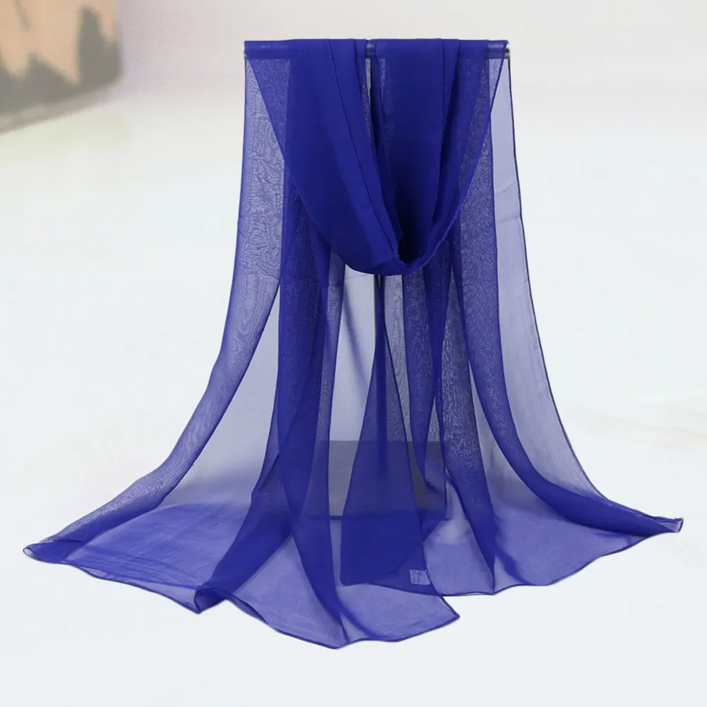 

Sunscreen Scarf Women Shawl Warm Wraps for Dressy Capes Purple Scarfs Gauze