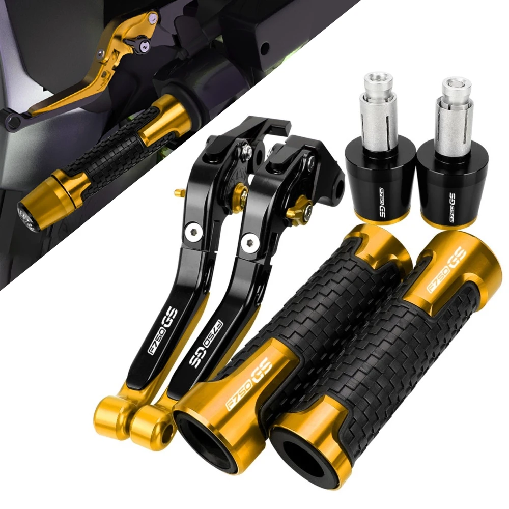 

For BMW F750GS F 750 GS 2018-2023 2022 2021 Motorcycle Accessories Extendable Adjustable Brake Clutch Levers Handlebar Grips End