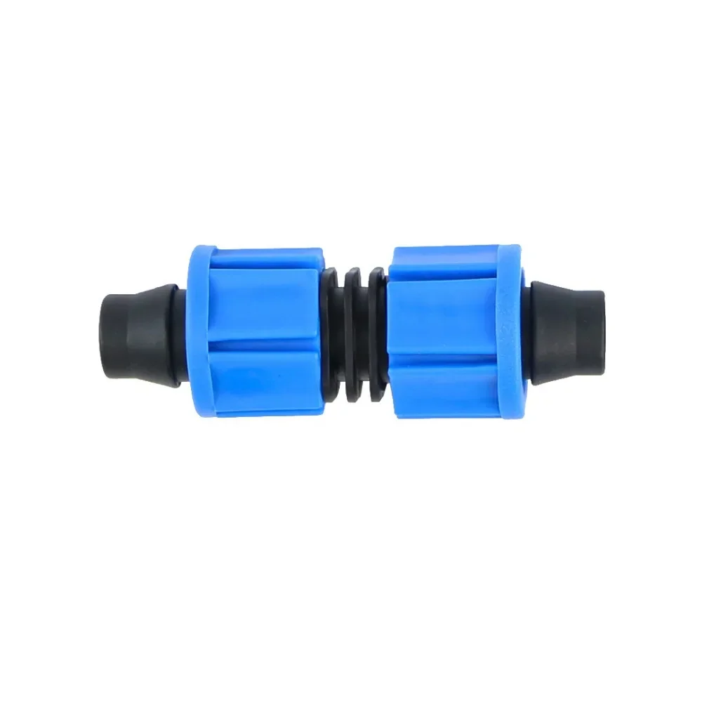 16mm Drip Irrigation Coupling 20mm Blue Connector Farm Irrigation Tools 1/2