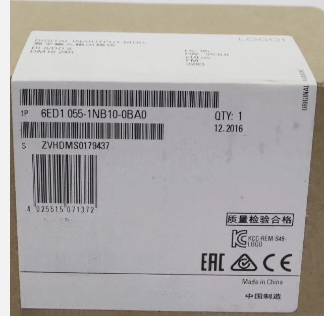 

Brand New Original 6ED1055-1NB10-0BA0 Module Fast Delivery