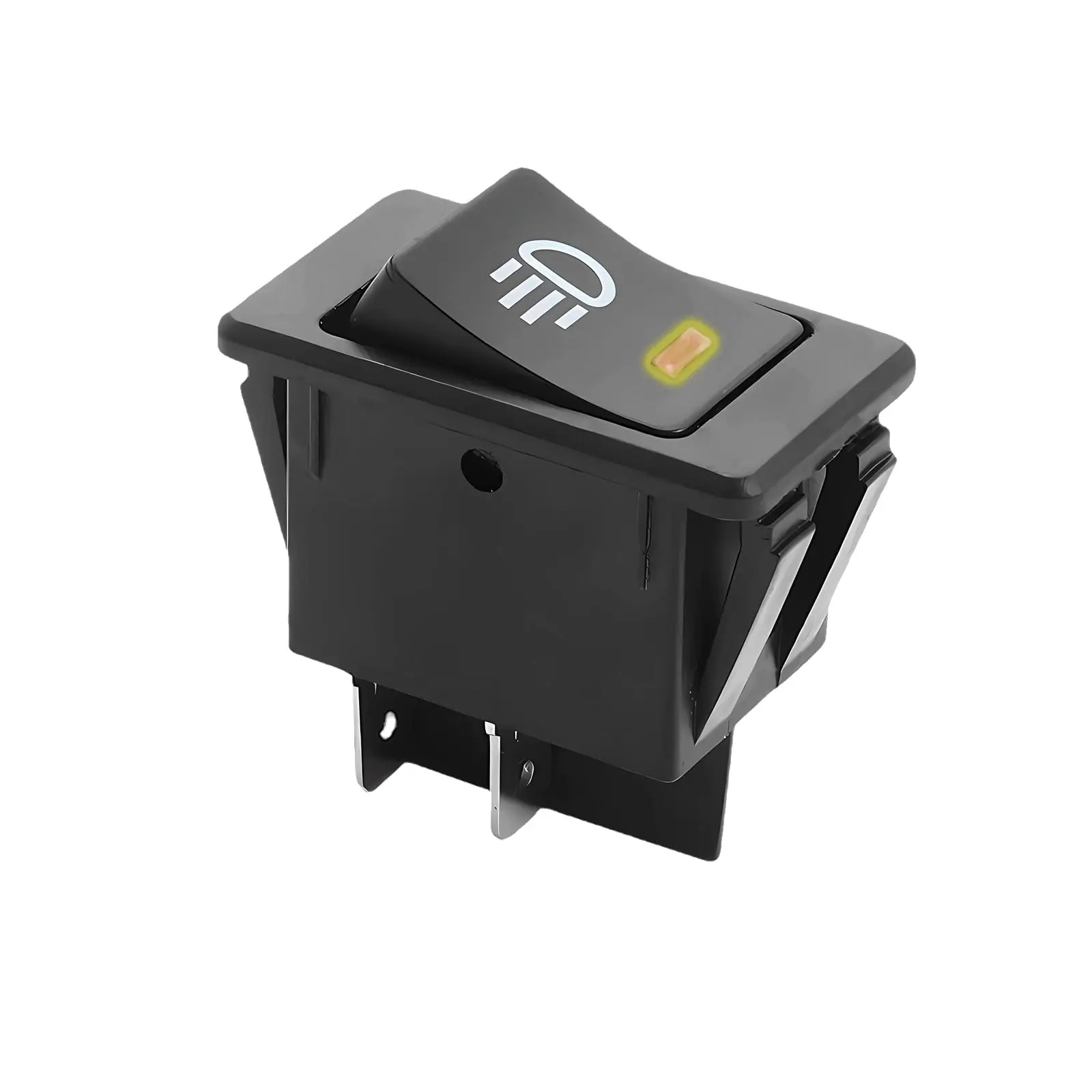 1 PCS,Car Fog Lights,Rocker Switch,ON-OFF,4Pin,2 Position,Electrical Equipment With Lighting Power,35A Lndicator Light 12V DC