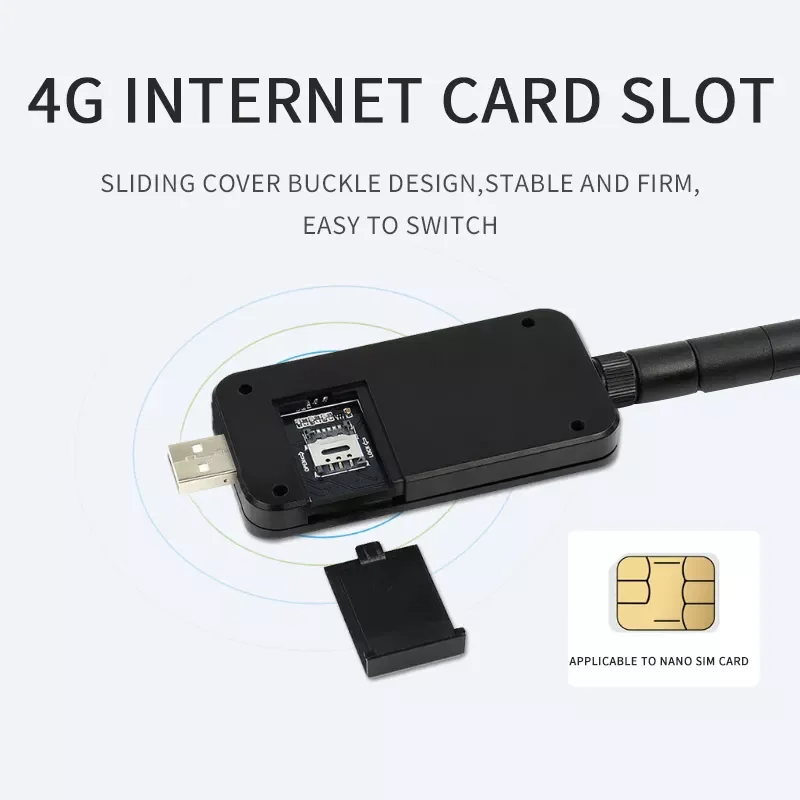 Dongle 150Mbps 4G USB Modem With External Antenna Slot