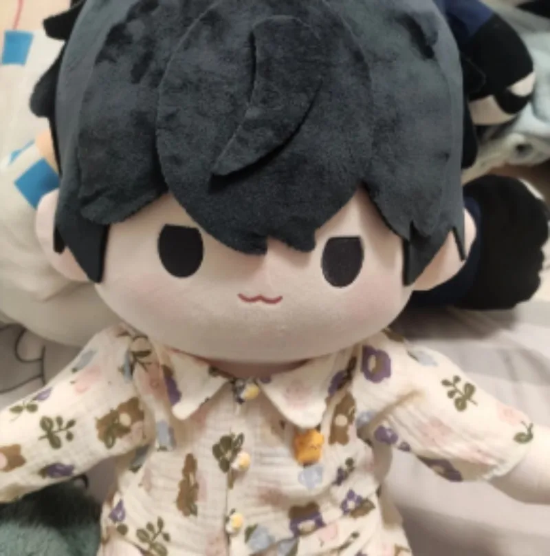 

40CM Anime Game Amamiya Ren Sitting Posture Cosplay Adorable Delicacy Furry Plush Figures Dress-up Cotton Doll Cartoon Gift