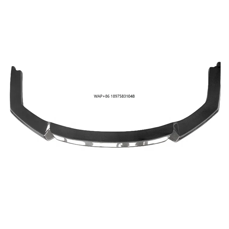 

For LP580-2 LP610-4 2014-2018 Body Kit Carbon Fiber V-Style Front Bumper Lip Spoiler Car Parts