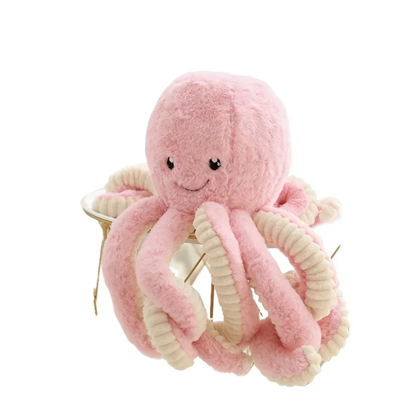 wholesaleCute Simulation Octopus Plush Toys PP Cotton Stuffed Animals Doll For Birthday  Girls Home Decoration Baby Gift