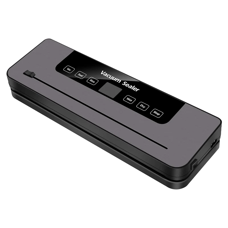 Sellador al vacío doméstico B51C, enchufe europeo, máquina de sellado de cocina de mantenimiento fresco de alimentos de plástico completamente automática