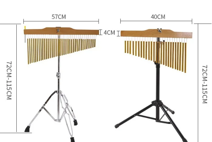 The Orff Band performs a 36-note wind chime with an emotional tree