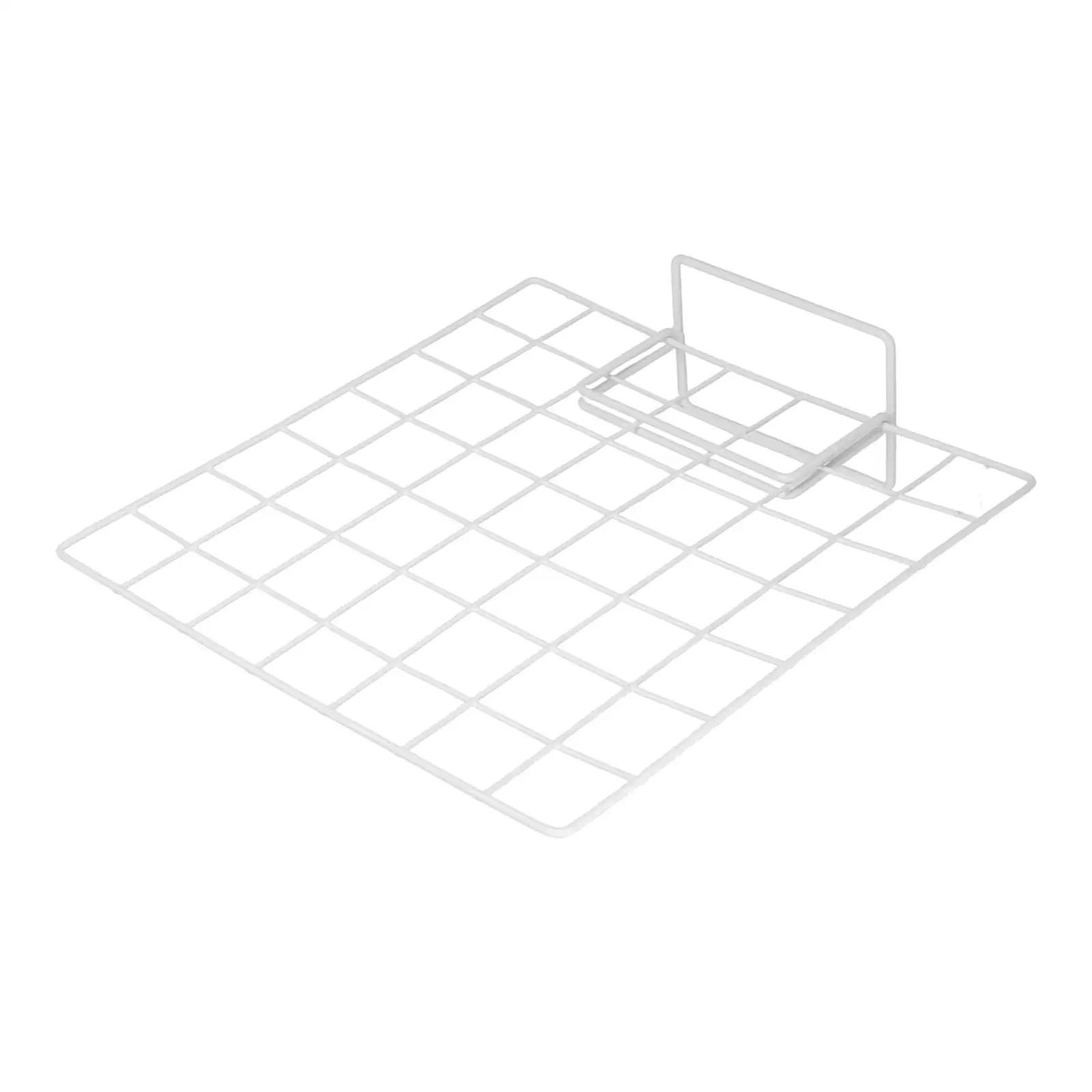 

Grid Display Stand Displaying Holder Shelves Metal Rack for Shelf Racks Countertop Storage