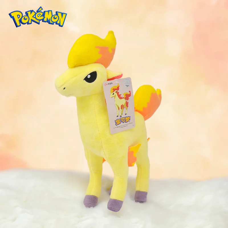 

Pokemon Ponyta Plush Toy for Kids, Cute and Funny Pillow, Anime Cartoon Collection, Birthday Present