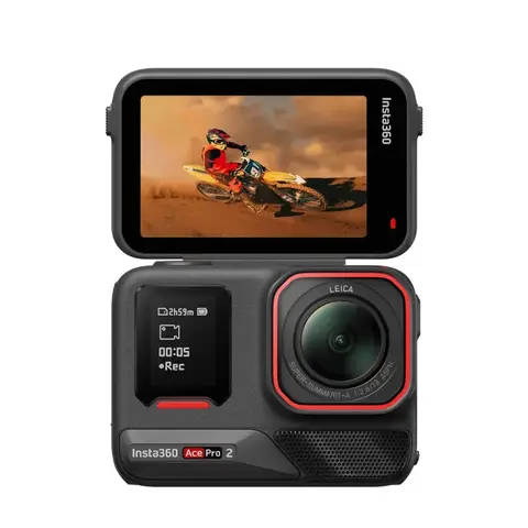 Insta360 ACE PRO 2 360° Camera 8K Video Modes Mini Tripod 128GB Bundle Dual Battery Get-Set Bundle (Mini 2-in-1 Tripod + 128GB)