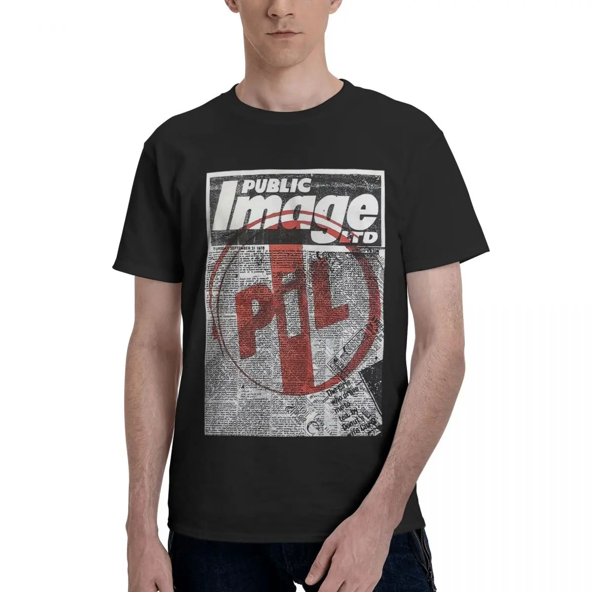 

Pil Public Image Ltd 100% Cotton Casual Breathable Confortable Man Funny Ugus T-Shirts Funny Shirt