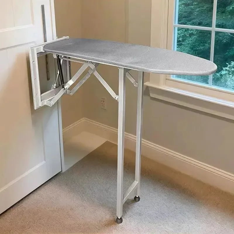 Hotel Push Pull Locker Rotary Hidden Retractable Shelf Drawer Sliding Folding Ironing Board Space Saving Wall Mounted Storage