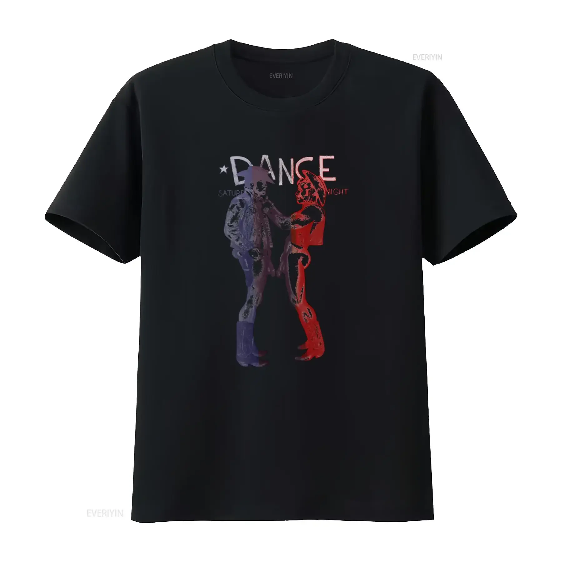 Gay Cowboys Dance Night T Shirt Sex Pistols Seditionaries LGBTQ Design vintage Washed Breathable graphic streetwear homme