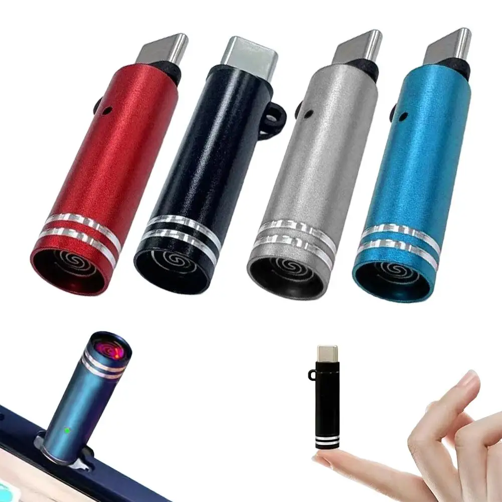 Mini Rechargeable Lighter - Portable Wireless Ignition, Compact Type-C Metal Smart Design Lighter Charging, Mini N0Y5