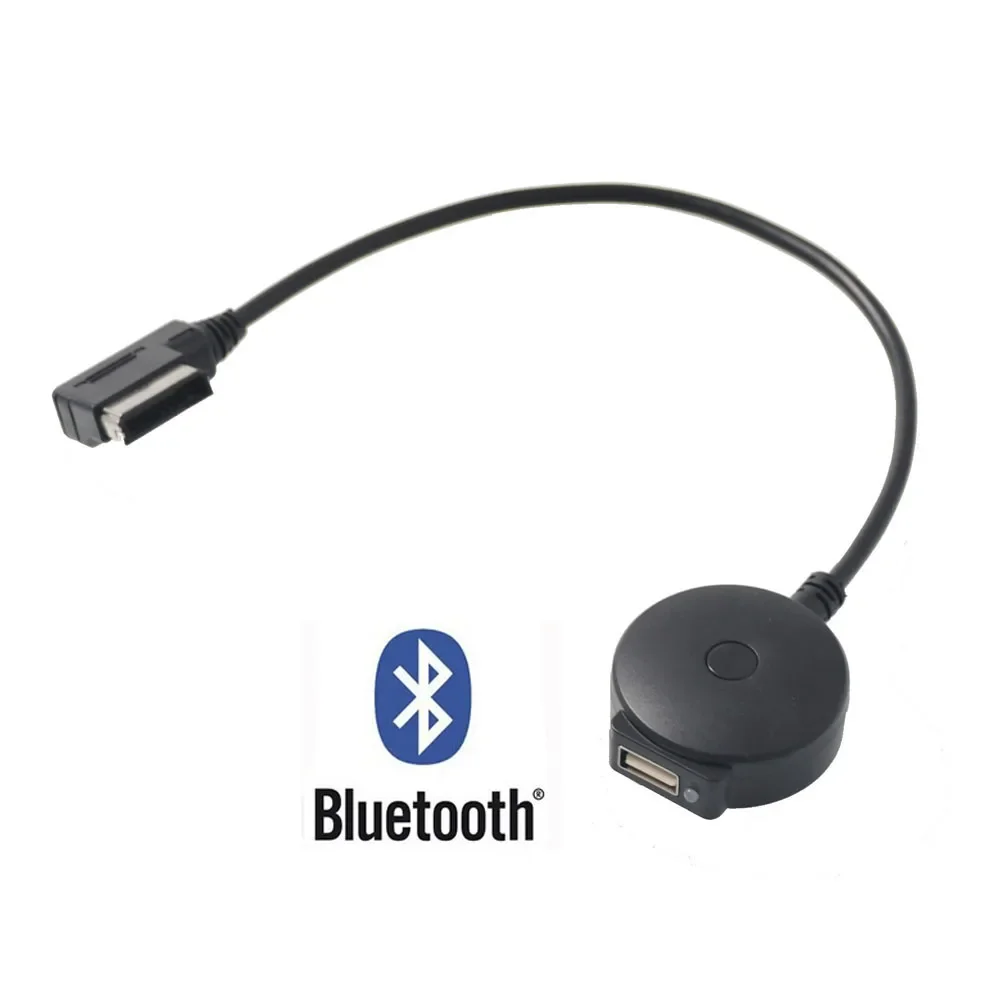 1Pcs Car Bluetooth AUX Receiver Cable Adapter Audio Media Input AMI MDI Interface For Audi A4 A5 A6 Q5 Q7 A8 After 2009
