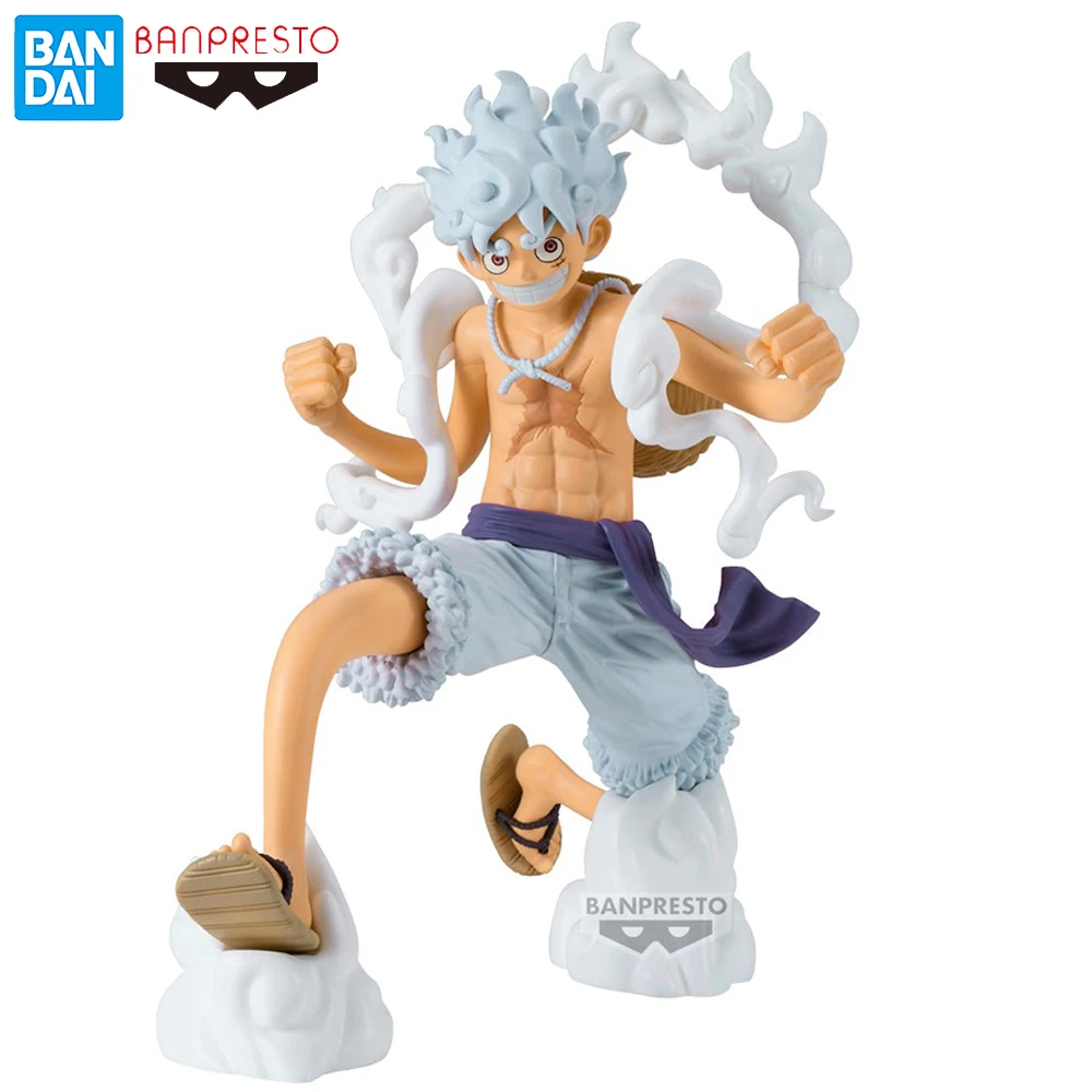 Original New BANPRESTO Grandista Monkey D. Luffy Gear5 21cm Well Designed Anime Figure Model Ornament Toys